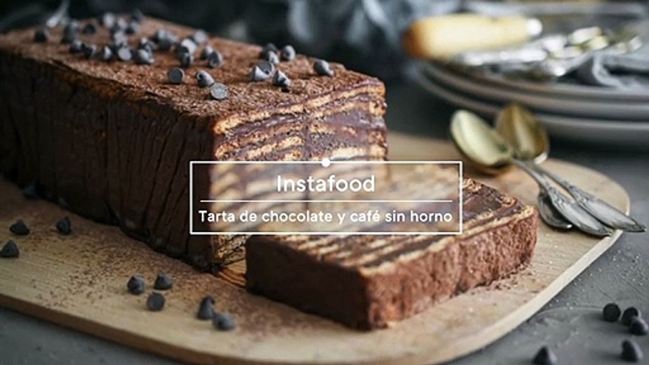 TARTA FÁCIL DE CHOCOLATE Y CAFÉ SIN HORNO   Directo al Paladar