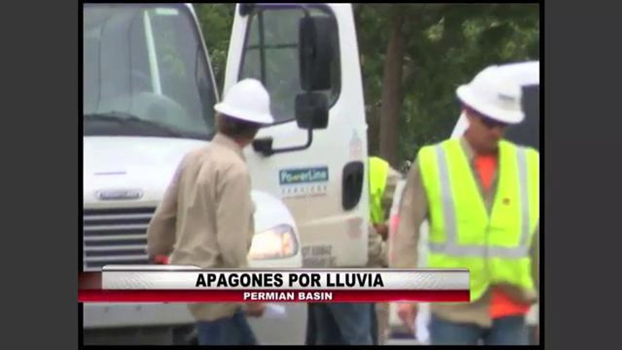 Apagones por lluvia