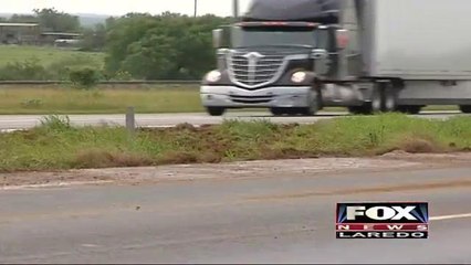 Bus Misses 18-Wheeler