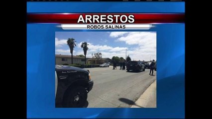 Autoridades arrestan a varios asaltantes