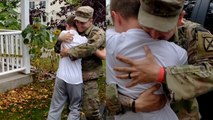 '13 y/o boy's reunion with military dad after 7 months will hit you in the feels - 12.3 Million Views'