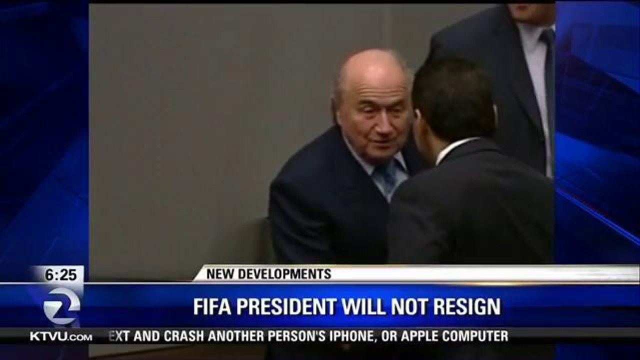 FIFA President Refuses To Step Down