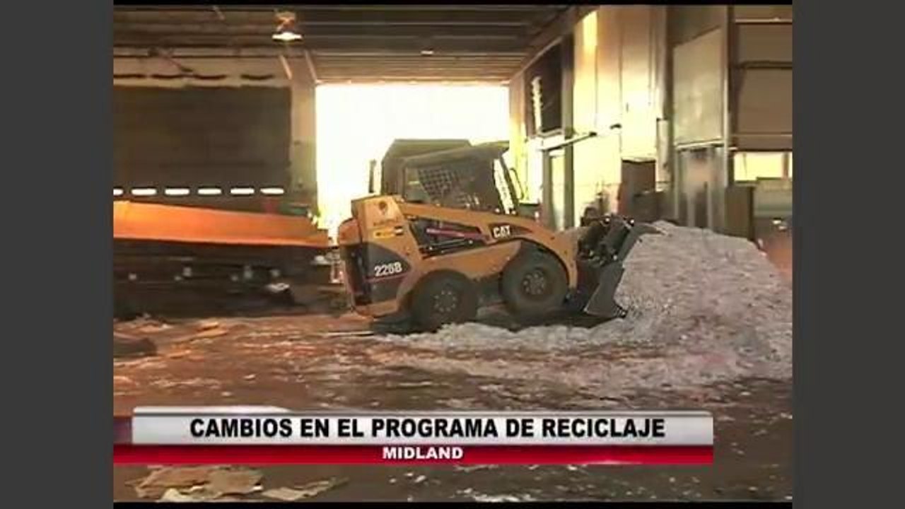 Cambios en el programa de reciclaje