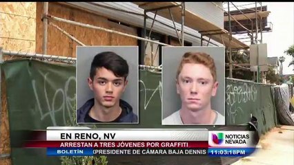 Arrestan a tres jóvenes por vandalizar escuelas