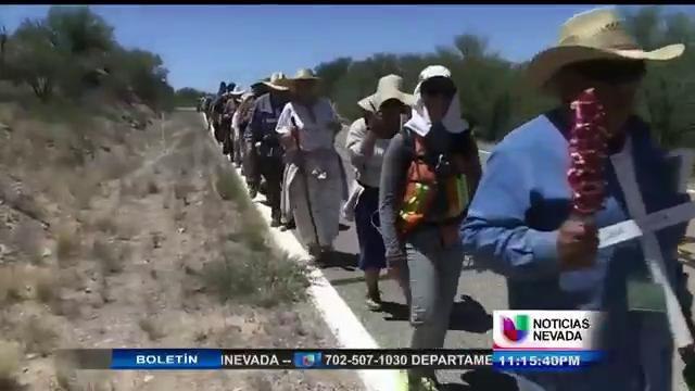 Voluntarios recorren ruta que utilizan inmigrantes