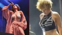 Konser sırasında hayranının yüzüne idrarını yapan şarkıcı Sophia Urista özür diledi: O gece sınırları çok zorladım