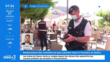 17/11/2021 - Le 6/9 de France Bleu Belfort Montbéliard en vidéo