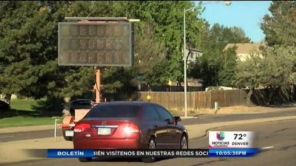 Anuncios en carreteras ayudan a prevenir robos