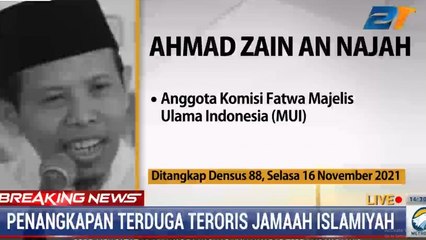 Terjaring Terorisme, Ahmad Zain Dinonaktifkan dari MUI