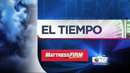 Pronóstico del Tiempo: Miércoles 18 de Junio 10pm