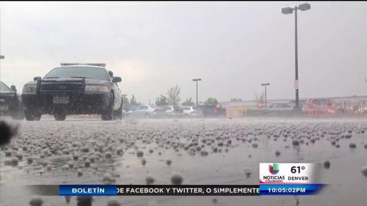 Autos y granizo