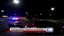 Policía evacúa centro comercial en Horizon