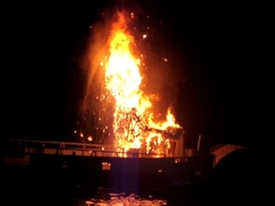 carnaval de nice, incinération du roi, feux d'artifice