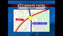 Persona muerte atropellada en Santa Cruz