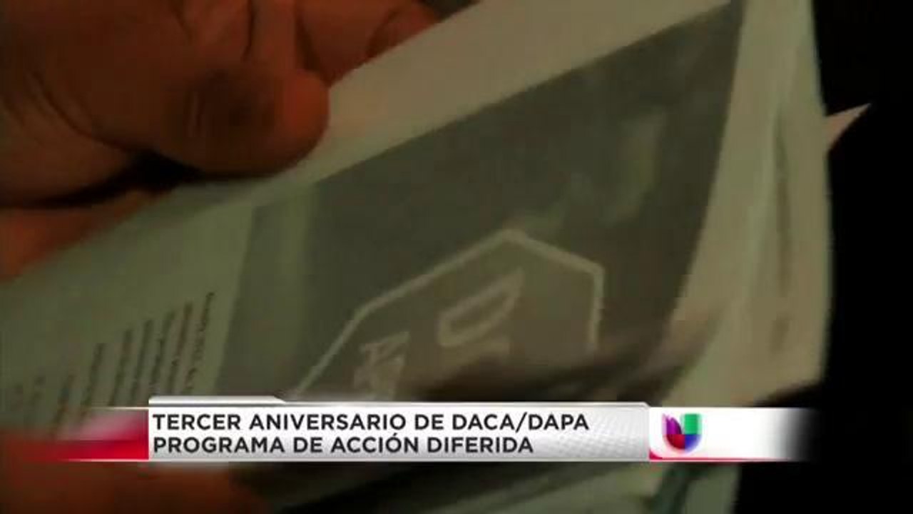 Tercer aniversario de DACA/DAPA programa de acción diferida