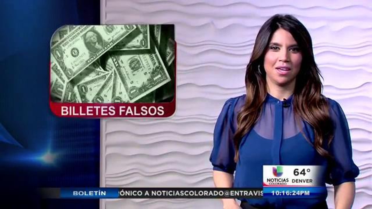 Cuidado con los billetes falsos