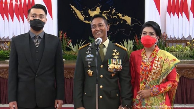 Usai Dilantik sebagai Panglima, Andika Perkasa: Ini Suatu Kehormatan Besar