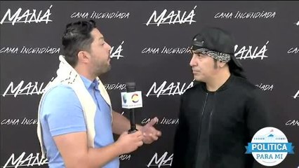 Alex Gonzalez de Maná habla de la responsabilidad política de cada uno