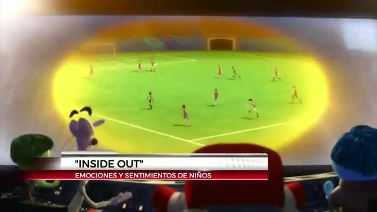 "Inside out"  emociones y sentimientos de niños