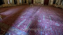 Ashoka Hall of Rashtrapati Bhavan, with huge Persian carpet