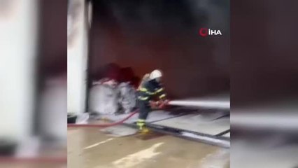 Son dakika haberi | Ceviz işleme tesisinde yangın