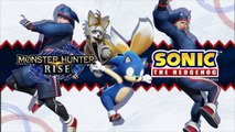 La collaboration Sonic arrive dans Monster Hunter Rise