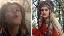 Fahriye Evcen, Alparslan Büyük Selçuklu dizisinde uludu; espriler havada uçuşuyor