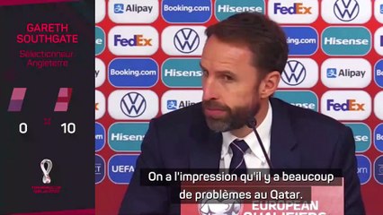 Cdm 2022 - Southgate sur le sujet des droits de l'homme au Qatar : "On va prendre le temps de se renseigner"