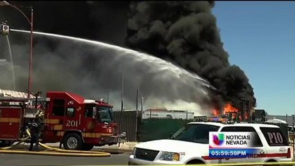 Incendio en North Las Vegas