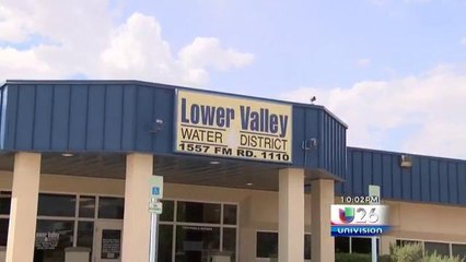 Autoridades responden ante el servicio de drenaje en Mesa del norte en Fabens