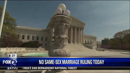 No Same-Sex Marriage Ruling Today