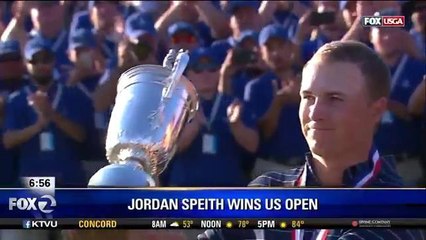 Jordan Speith Wins US Open