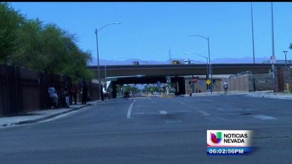 Hombre apuñalado en el centro de Las Vegas
