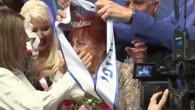 Una bisabuela de 86 años coronada Miss superviviente del Holocausto en un concurso de belleza israelí