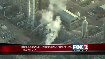 Chemical Leak Spews Hydrocarbons into Air
