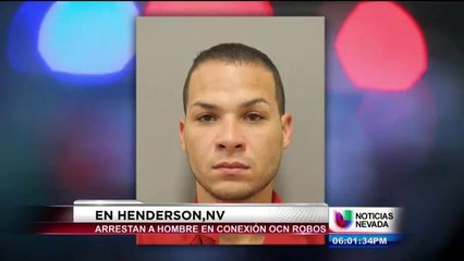 Arrestan a sospechoso de robos