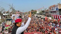 Akhilesh's show of strength at Purvanchal Expressway