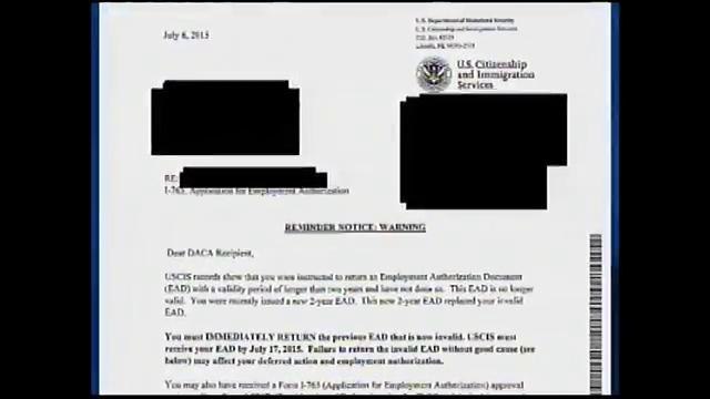 Revocan permisos a los llamados Dreamers