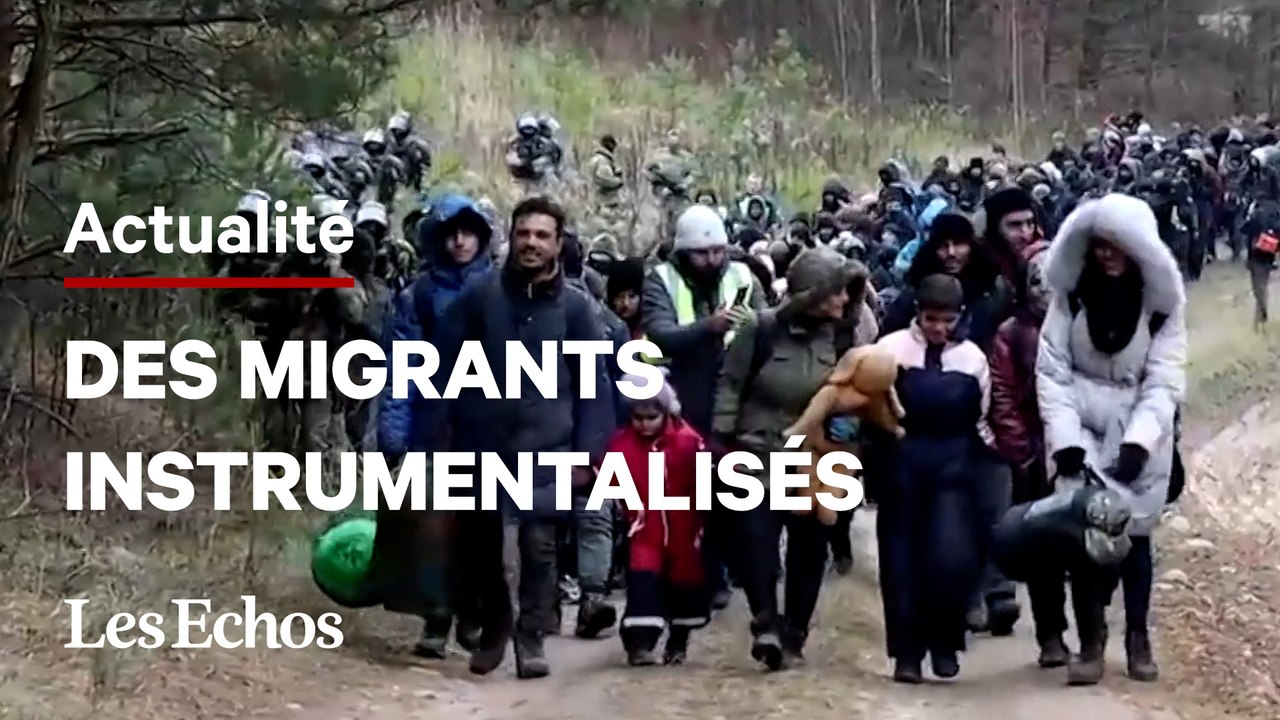 Pourquoi les migrants se massent-ils à la frontière entre la Pologne et la Biélorussie ?
