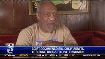 Court Documents Reveal Bill Cosby Admits Buying Drugs To Give To Women.
