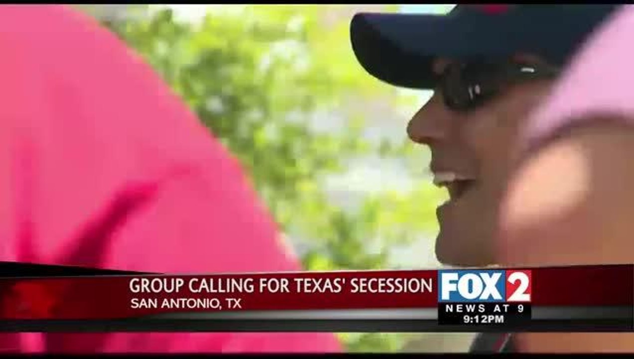 Group Pushing for Texas\' Secession