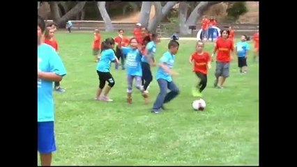 Jóvenes del YMCA en actividades veraniegas