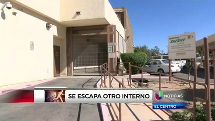 Se escapa otro interno de la cárcel del condado de Imperial