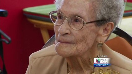 Mujer de Las Cruces celebra 105 años de vida