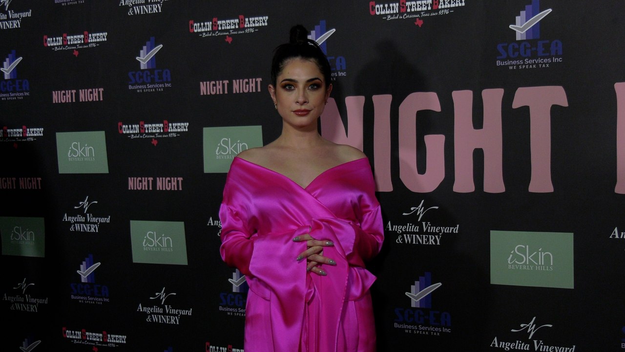 Niki Koss “Night Night” Film Screening Red Carpet Fashion