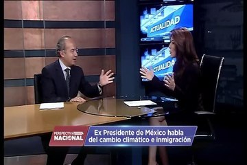 Perspectiva Nacional se distingue en recibir esta semana a Felipe Calderón