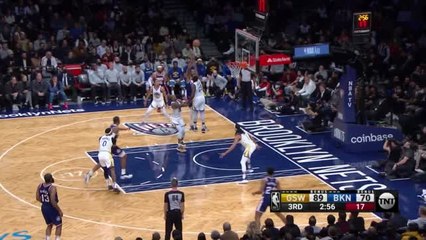 Tải video: Curry shines as the Warriors roll over the Nets