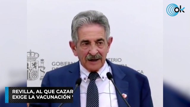 Revilla, al que cazaron incumpliendo las normas COVID, exige la vacunación por lo civil o por lo militar