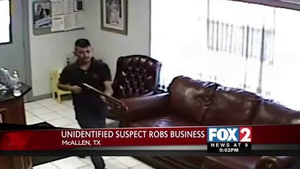 Unidentified Man Robs McAllen Business at Gunpoint