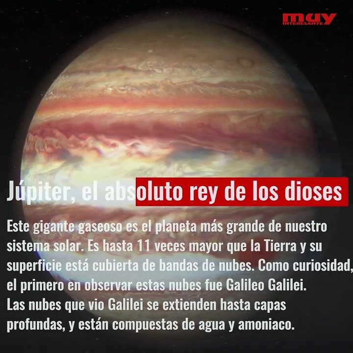 Curiosidades sobre Júpiter que quizás no conocías